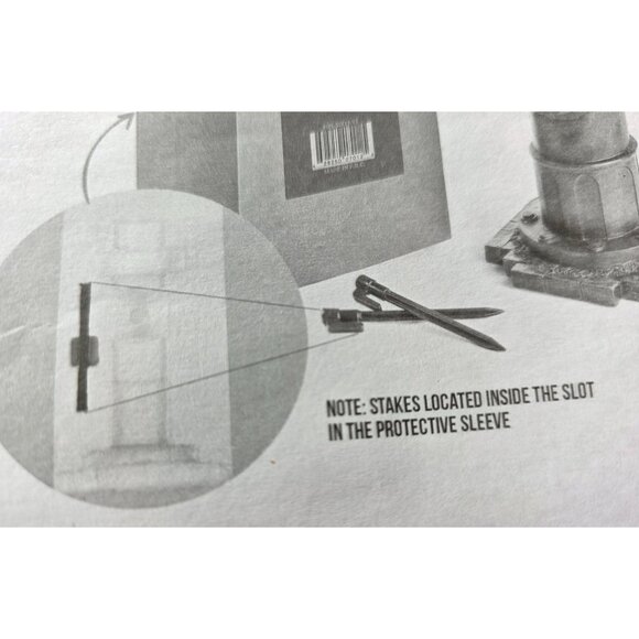 Dog Fire Hydrant Garden Statue 14" redfire hydrant for firefighter dogs open box - Picture 10 of 10